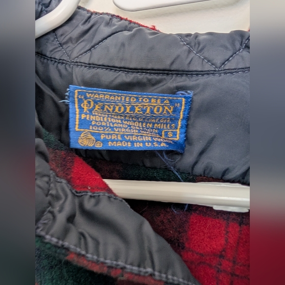 Vintage Pendleton 100% Wool Shirt – Authentic Lindsay Tartan Plaid – Small - Picture 5 of 6